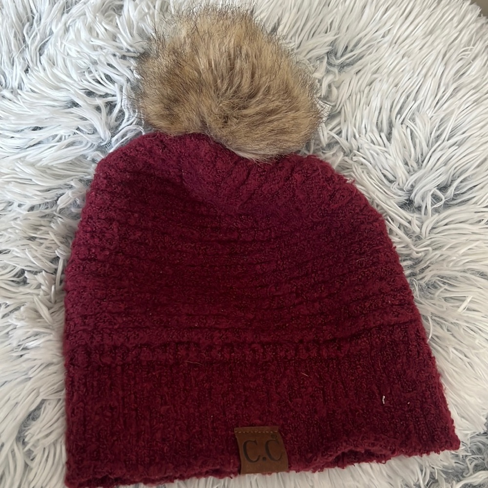 C.C. Pom Pom Hat